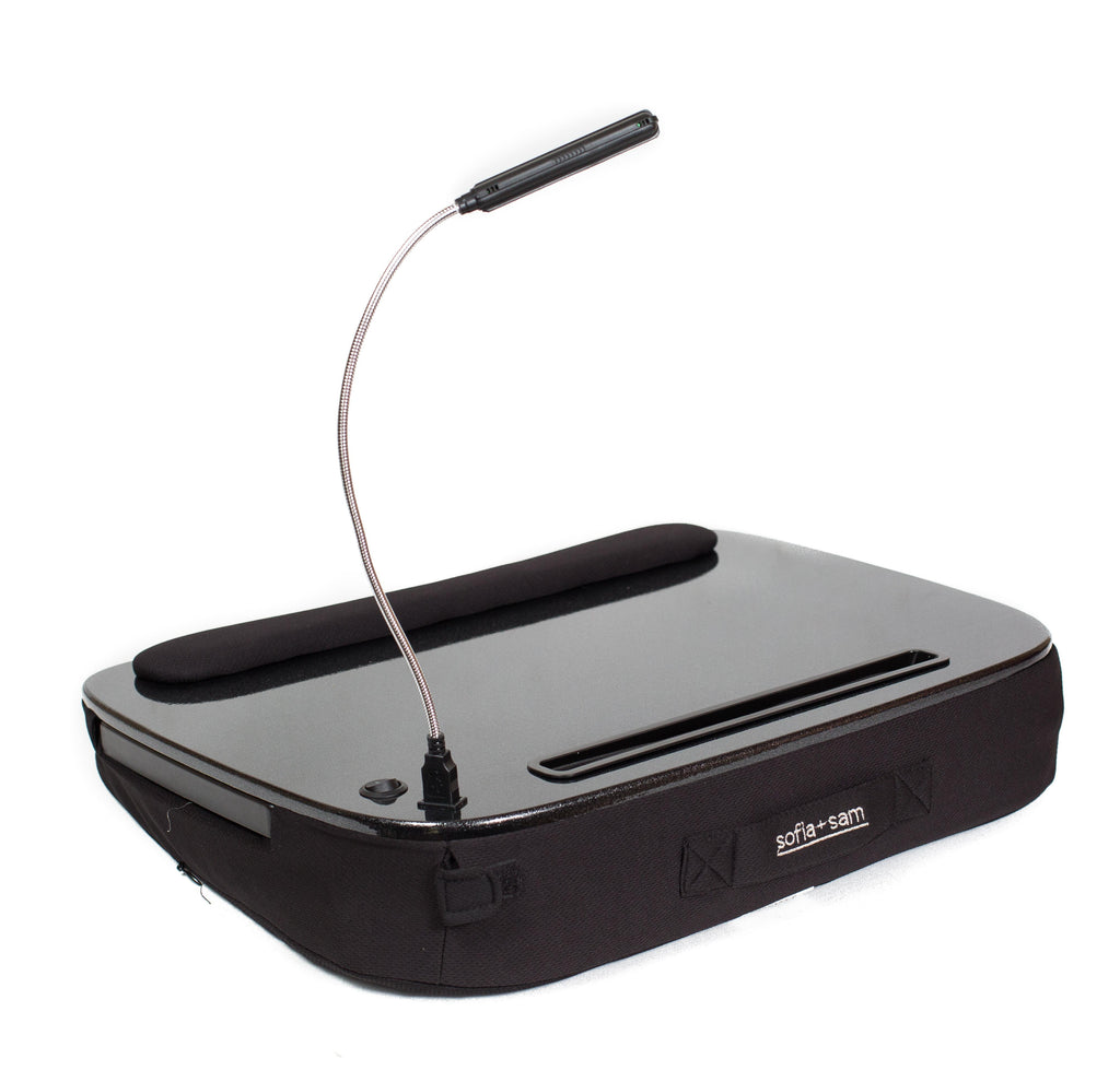 Memory Foam Lap Desk with USB Light and Mouse Pad T217081