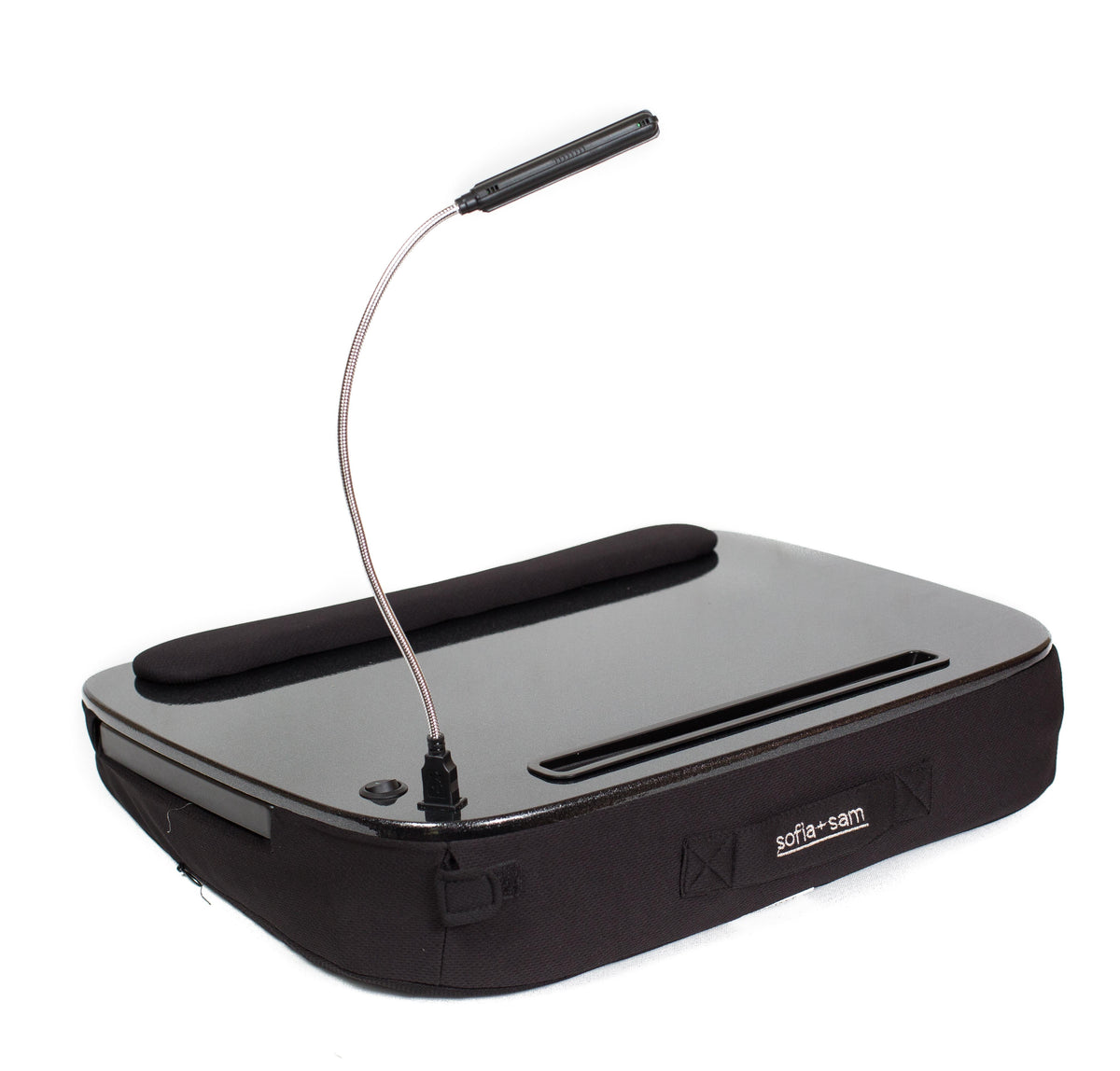 Memory Foam Lap Desk with USB Light and Mouse Pad T217081