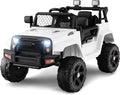 12V Electric Ride On Truck with Remote Control, White I76621