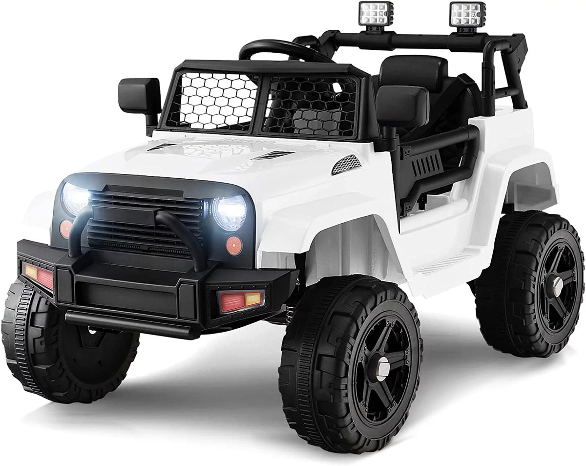 12V Electric Ride On Truck with Remote Control, White I76621