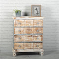 Distressed Wood 4 Drawers Dresser A535766
