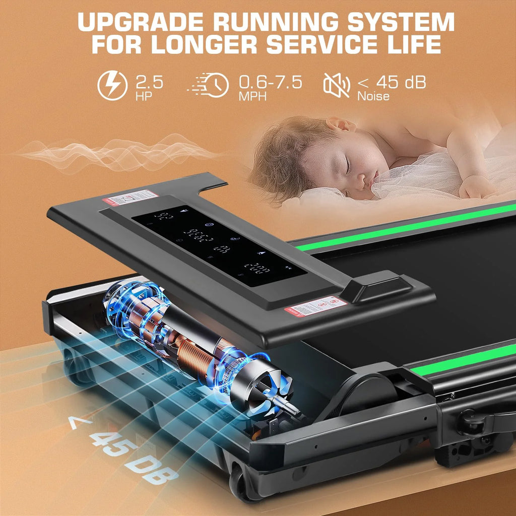 2 in 1 Folding Treadmill I311161