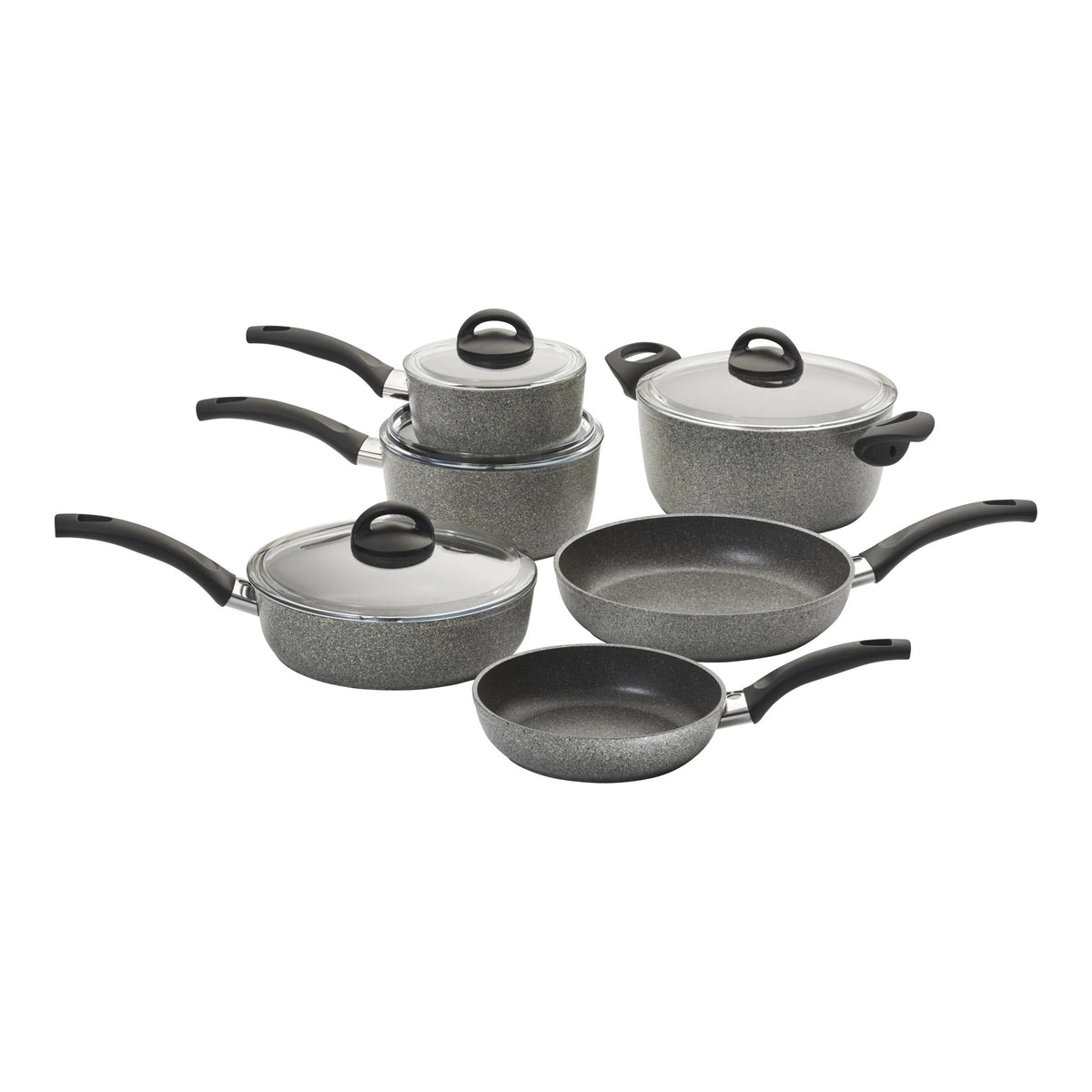 10pc Aluminum Nonstick Cookware Set R19191