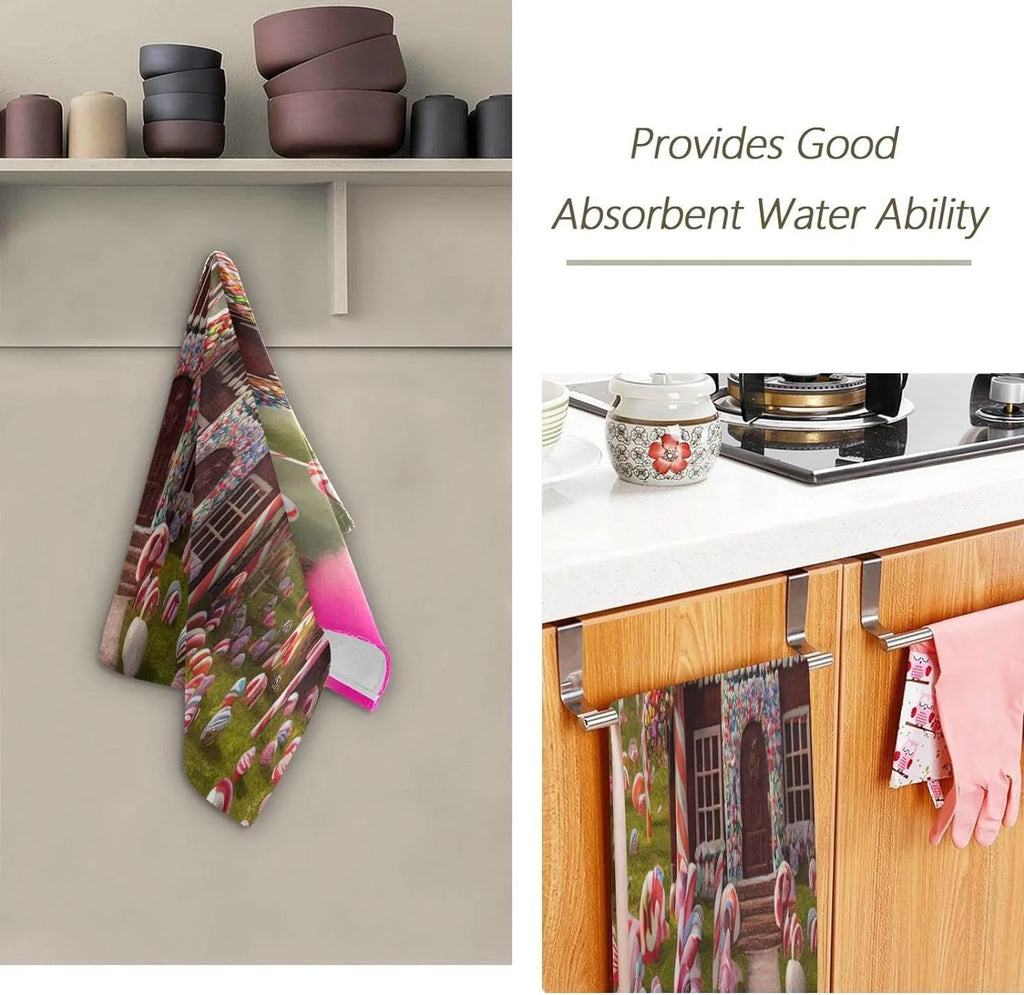 Gingerbread House Hand Towels 2 Pack Y784469