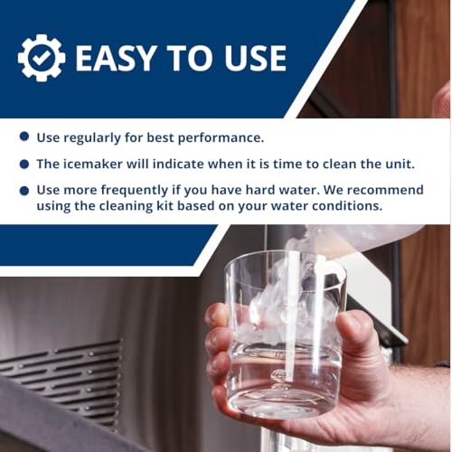Ice Maker Cleaning Kit with 5 oz Cleaning Solution and Cleaning Cloth H121281