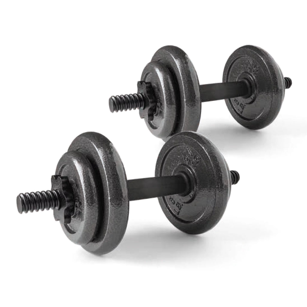 40lb Adjustable Cast Iron Dumbbell Set A479
