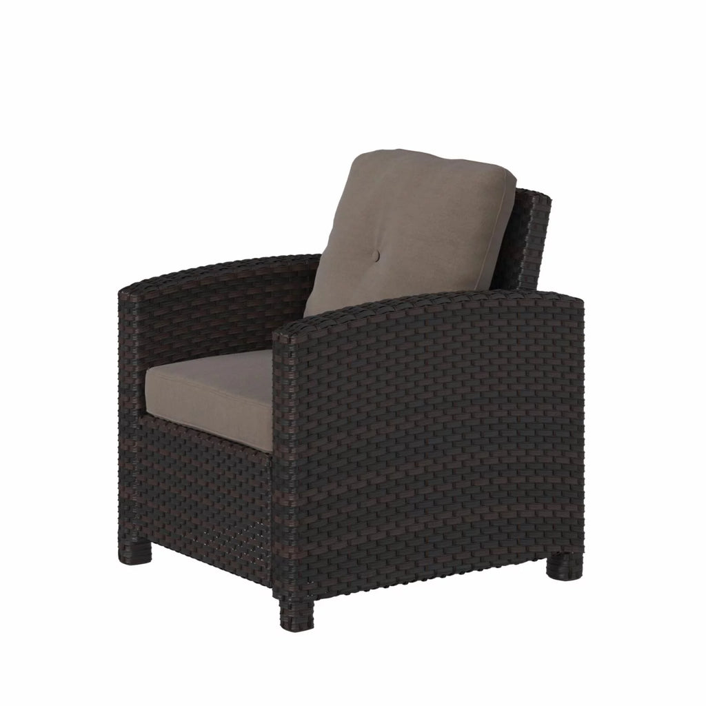 Outdoor Wicker Club Chair J947911
