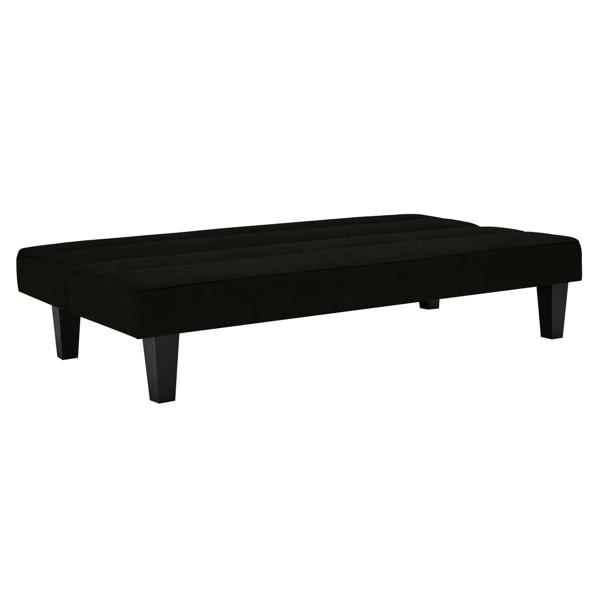 Black Microfiber Futon Y9883