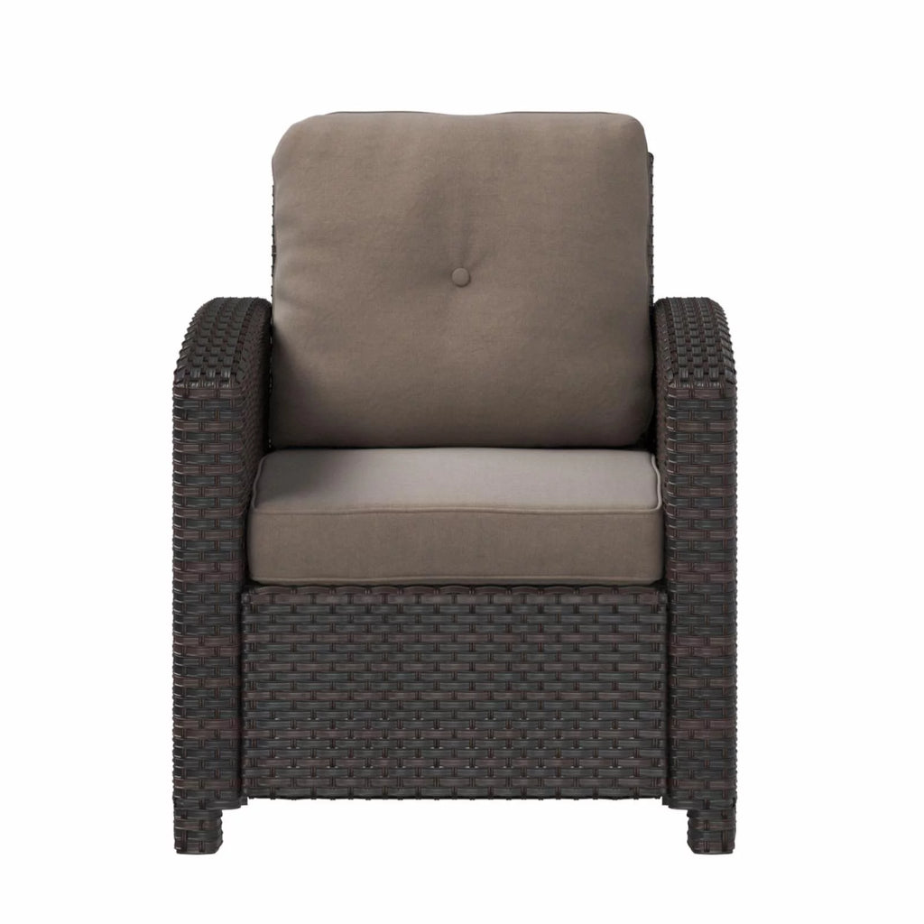 Outdoor Wicker Club Chair J947911