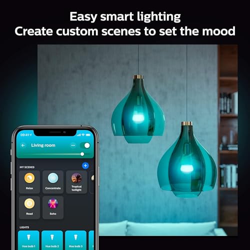 75W A19 White and Color Ambiance LED Smart Bulb Pack of 4 L914