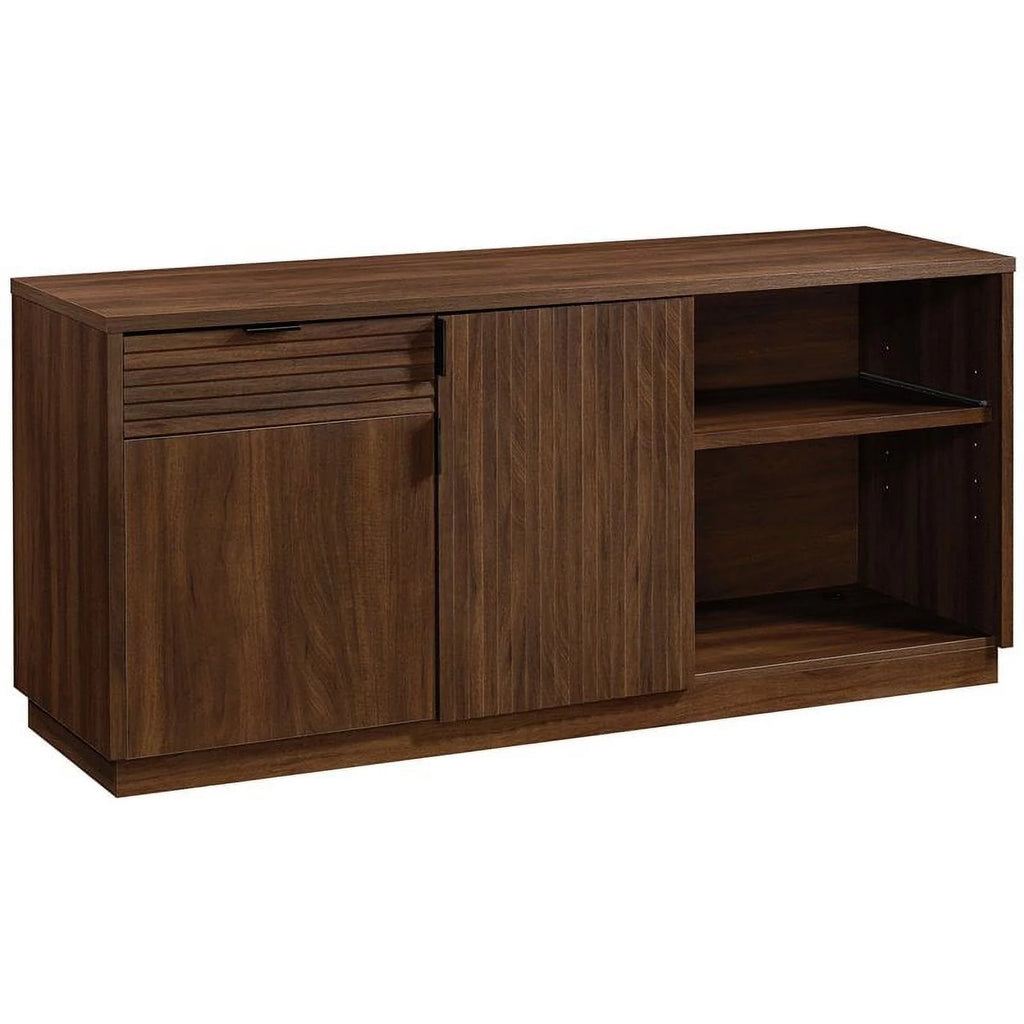 3-Piece Executive Desk & Hutch & Office Credenza Set W7304