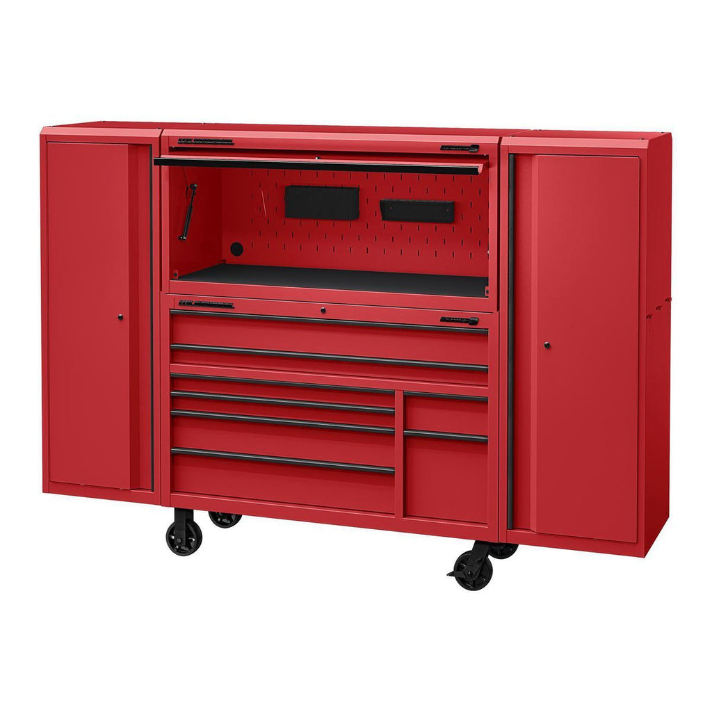 56 in. x 22 in. Red Roll Cab Q328