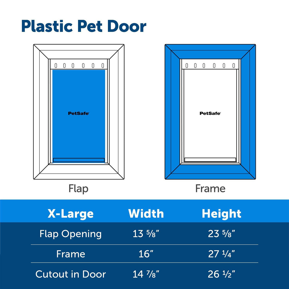 Plastic Pet Door F617298