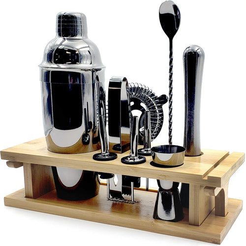10-Piece Bamboo Bartender Kit D780250