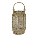 Seagrass Rope Wrapped Candle Lantern R866784