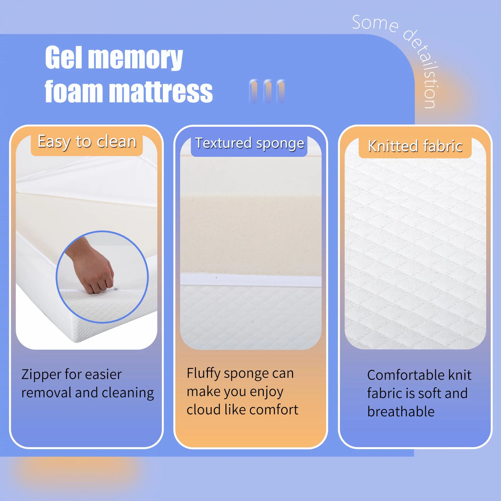 12 Inches Cooling-Gel Memory Foam Mattress Medium Firm Full G47729
