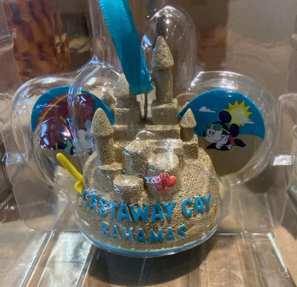 Sand Castle Ears Hat Ornament N892607