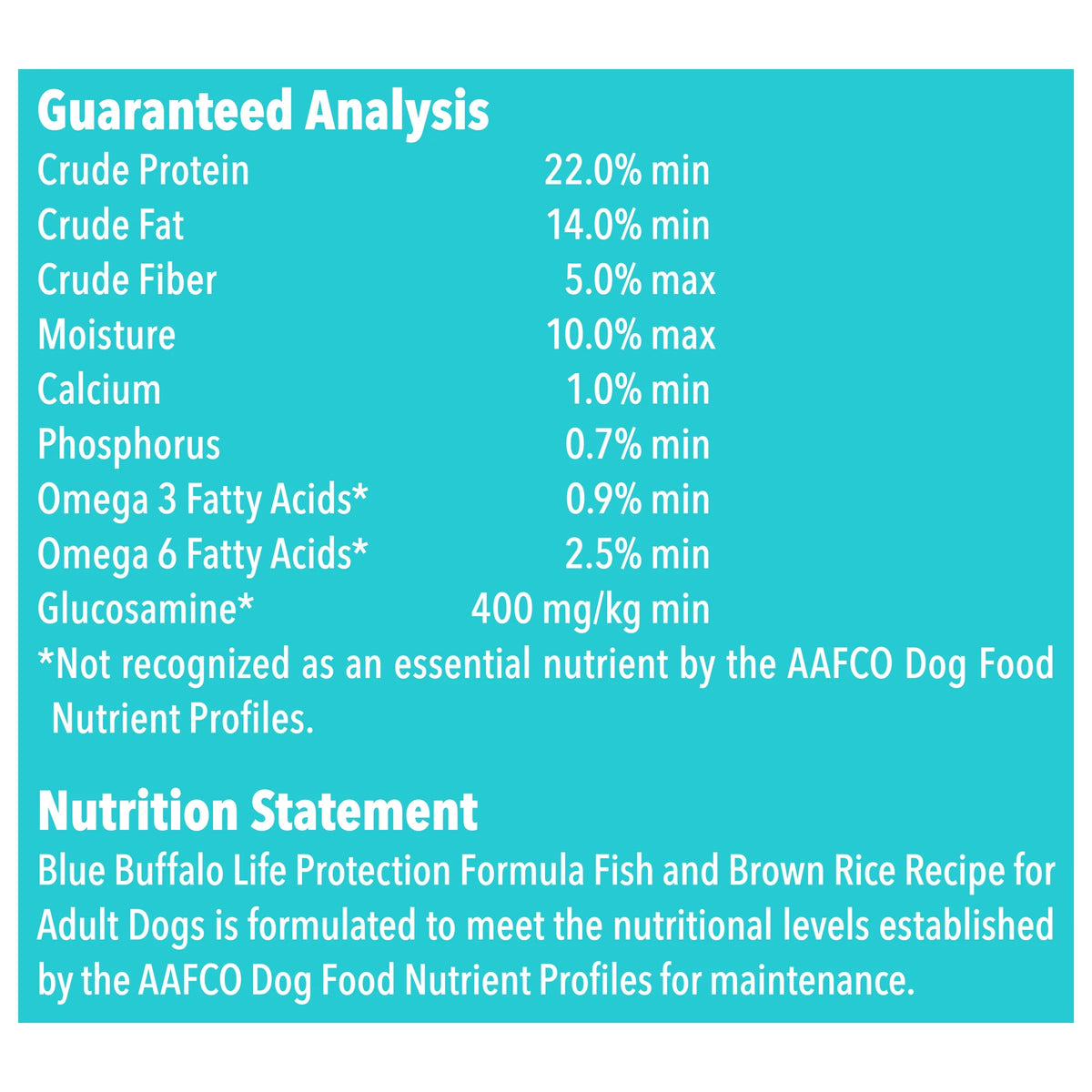 Fish and Brown Rice Dry Dog Food 15 lb. Bag Q600216