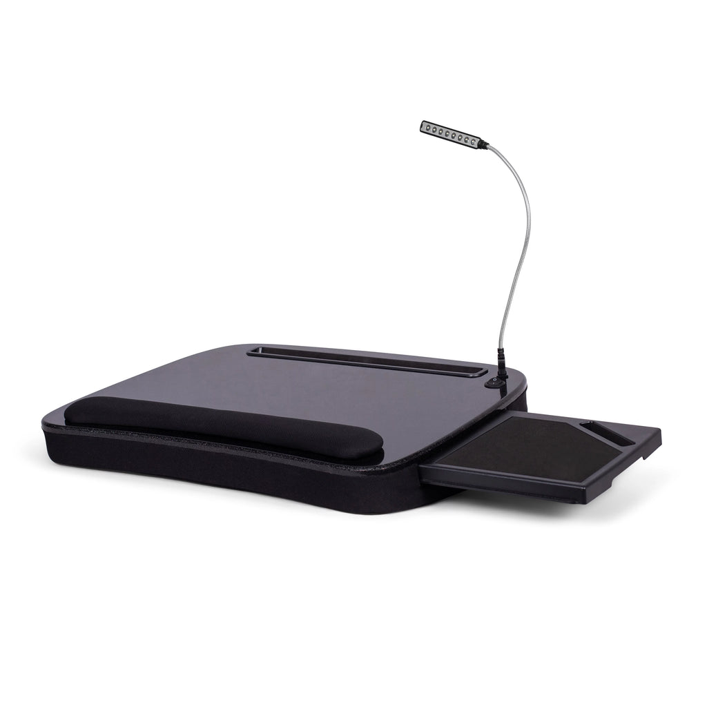 Memory Foam Lap Desk with USB Light and Mouse Pad T217081