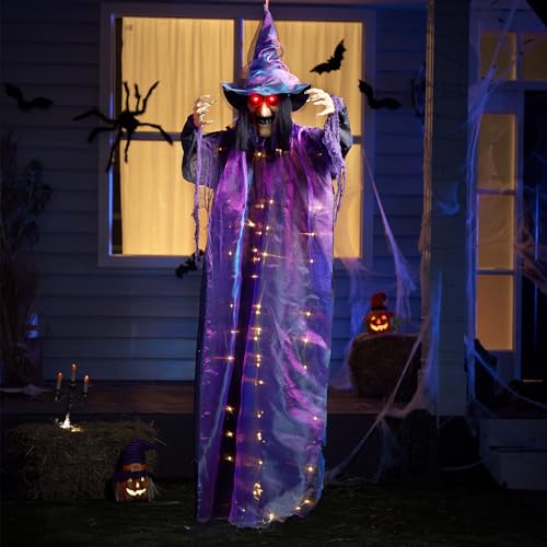72” Hanging Witch Halloween Decoration S5368