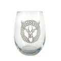 18 oz Engraved Stemless Wine Glass E961
