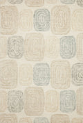Teal Neutral Rug 7'9 x 9'9 I55512