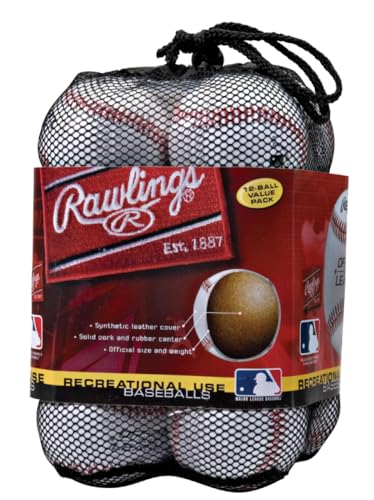 Practice Baseballs Bag of 12 R8154