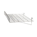 24 x 15 in. Straight Shelf with Front Lip Chrome B43591