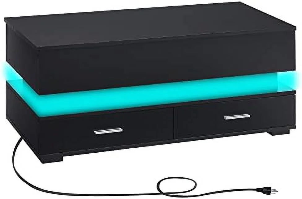 Lift Top Coffee Table with Charging Station X4283