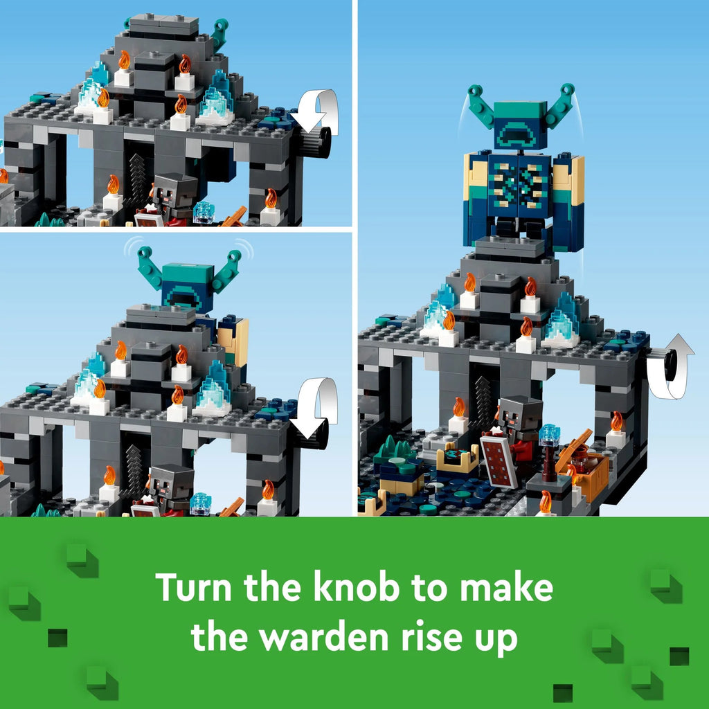 Minecraft Building Toy Set with Warden Figure P991