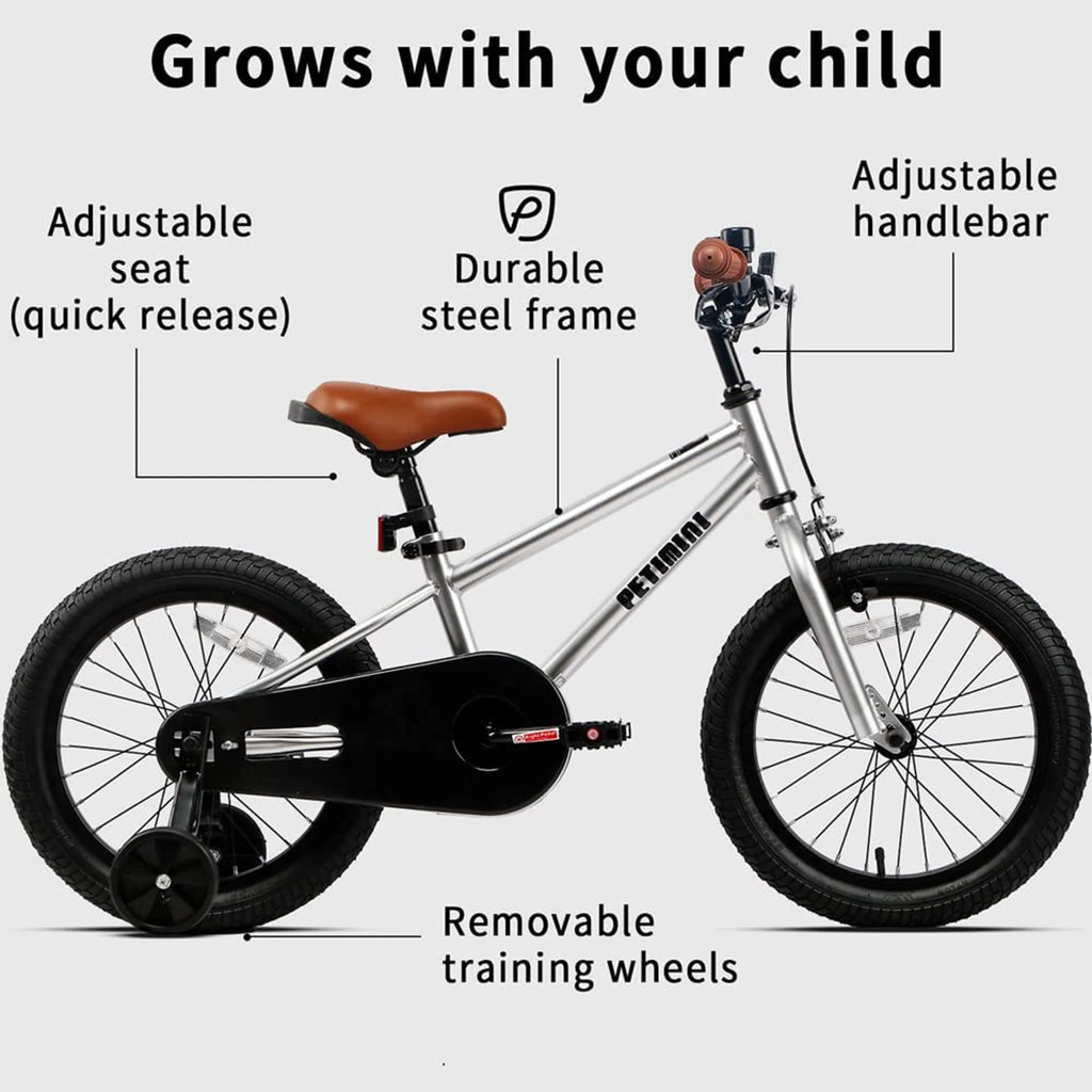16 Inch BMX Kids Bike with Training Wheels W9838