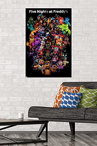 Five Nights at Freddy's Wall Poster 22.375" x 34" Unframed R3983