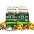 Fruits and Veggies Supplement 120 Gummies Non-GMO Pectin-Based Gluten-Free U3653