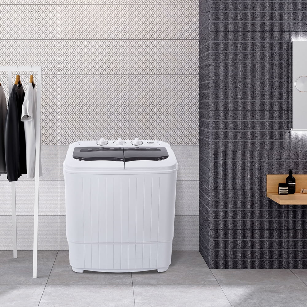 Portable Compact Semi-Automatic Washer 14.3 lb Capacity Y51498