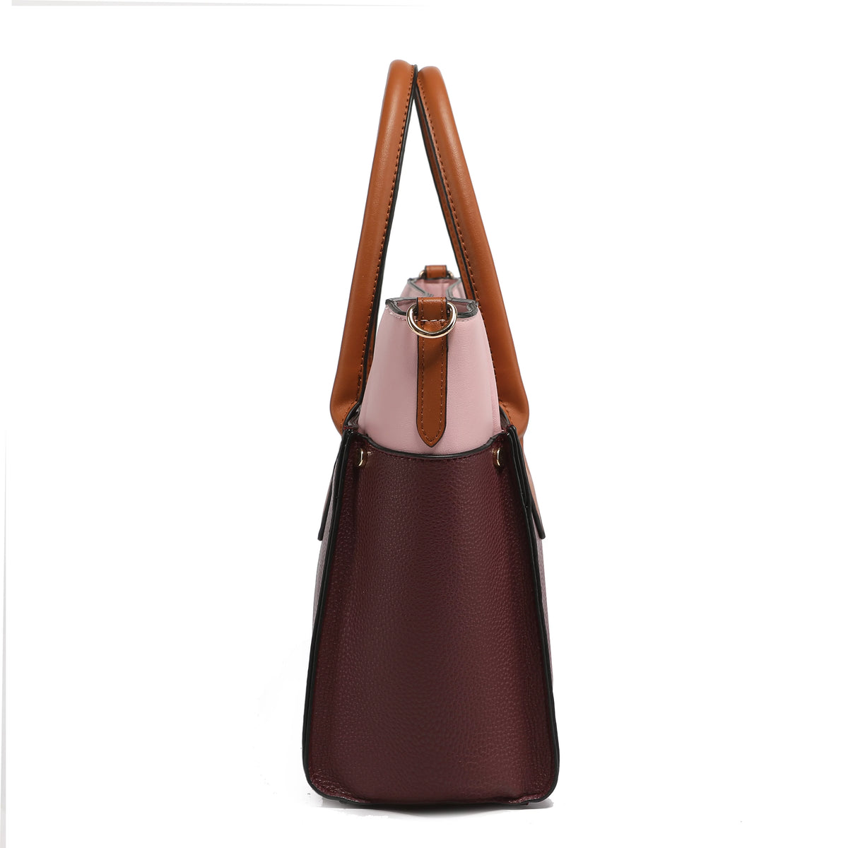 Burgundy Tote Bag & Wristlet Wallet U281390