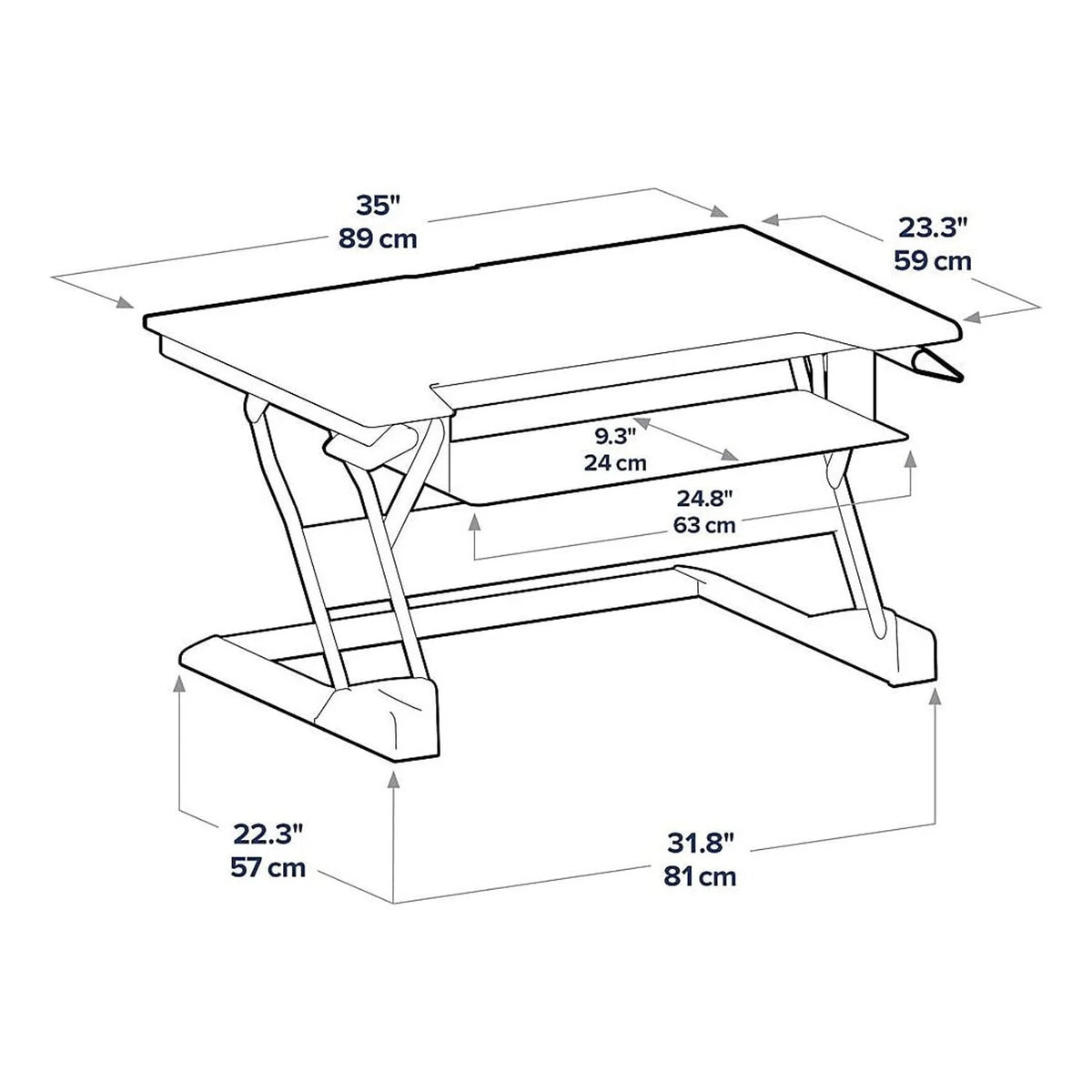 Standing Desk Converter F5761