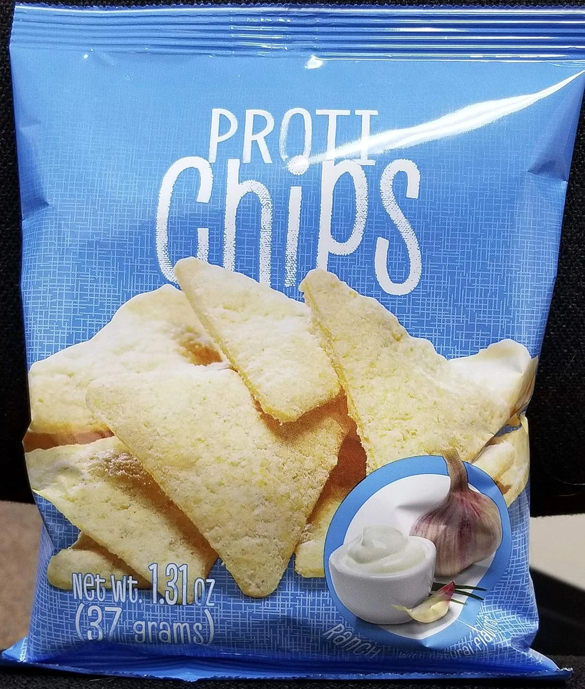 Ranch Protein Chips, 15G Protein, 7 Single Serving Bags U438902
