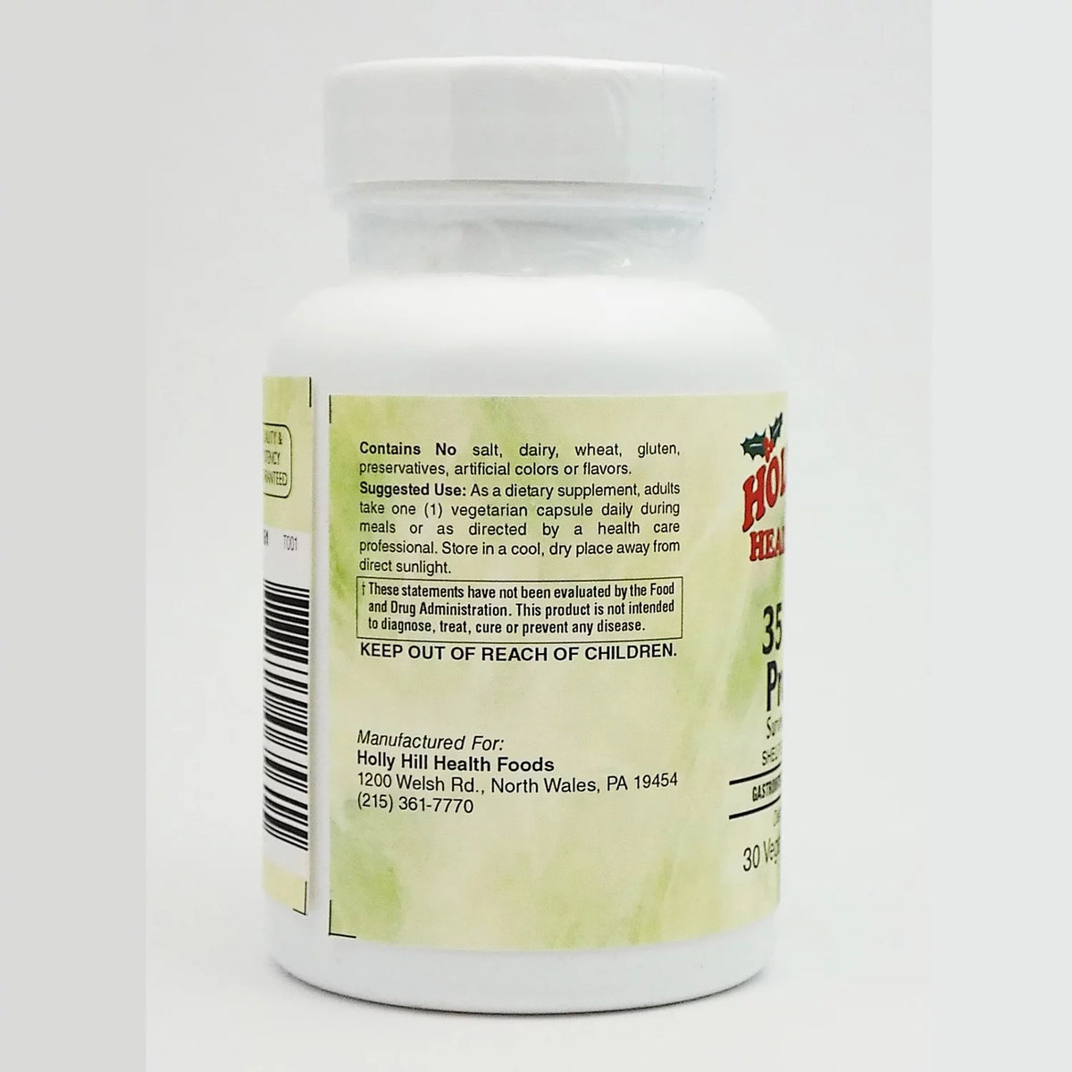 30 Vegetarian Capsules ProBiotic M47669