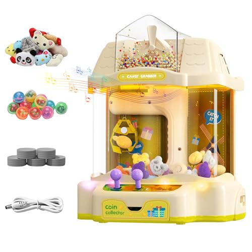 Claw Machine with LED Light and Adjustable Music T171