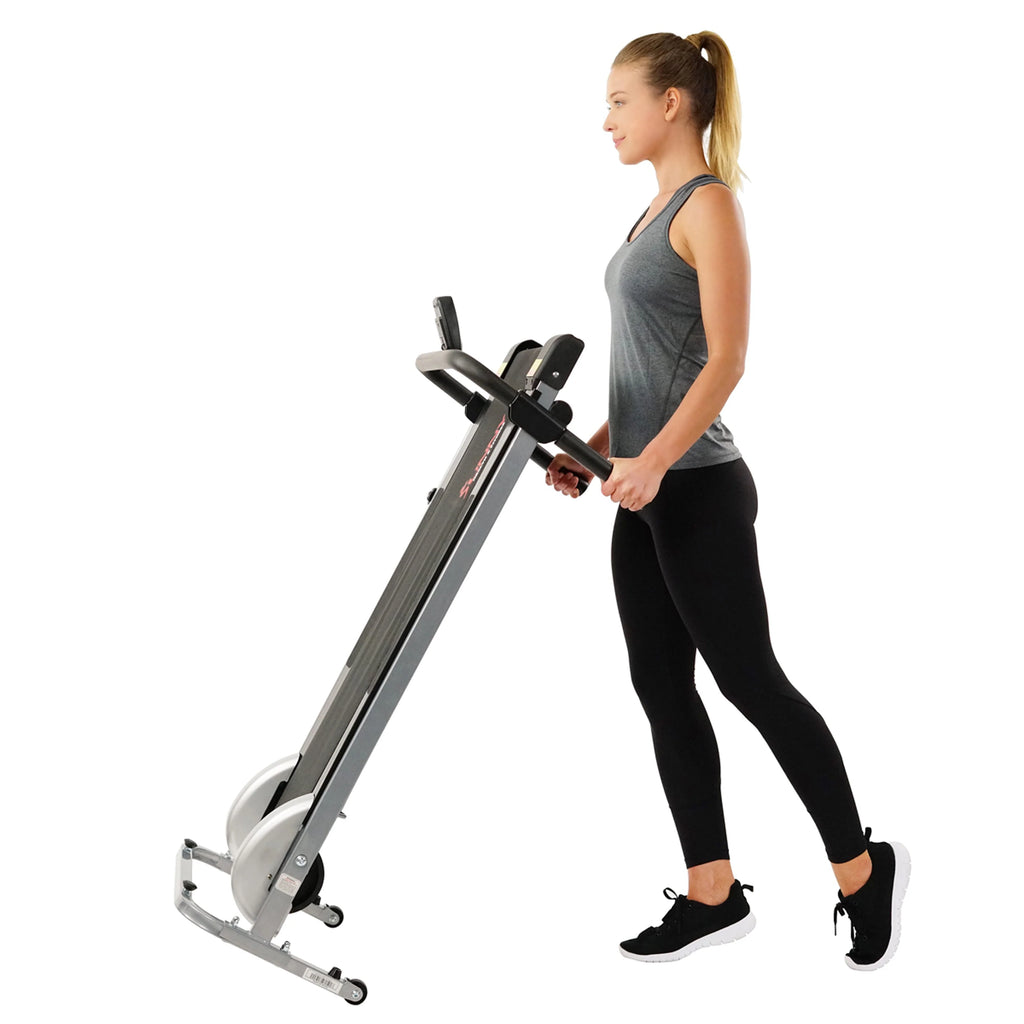 Manual Treadmill Compact Foldable Exercise Machine O67181