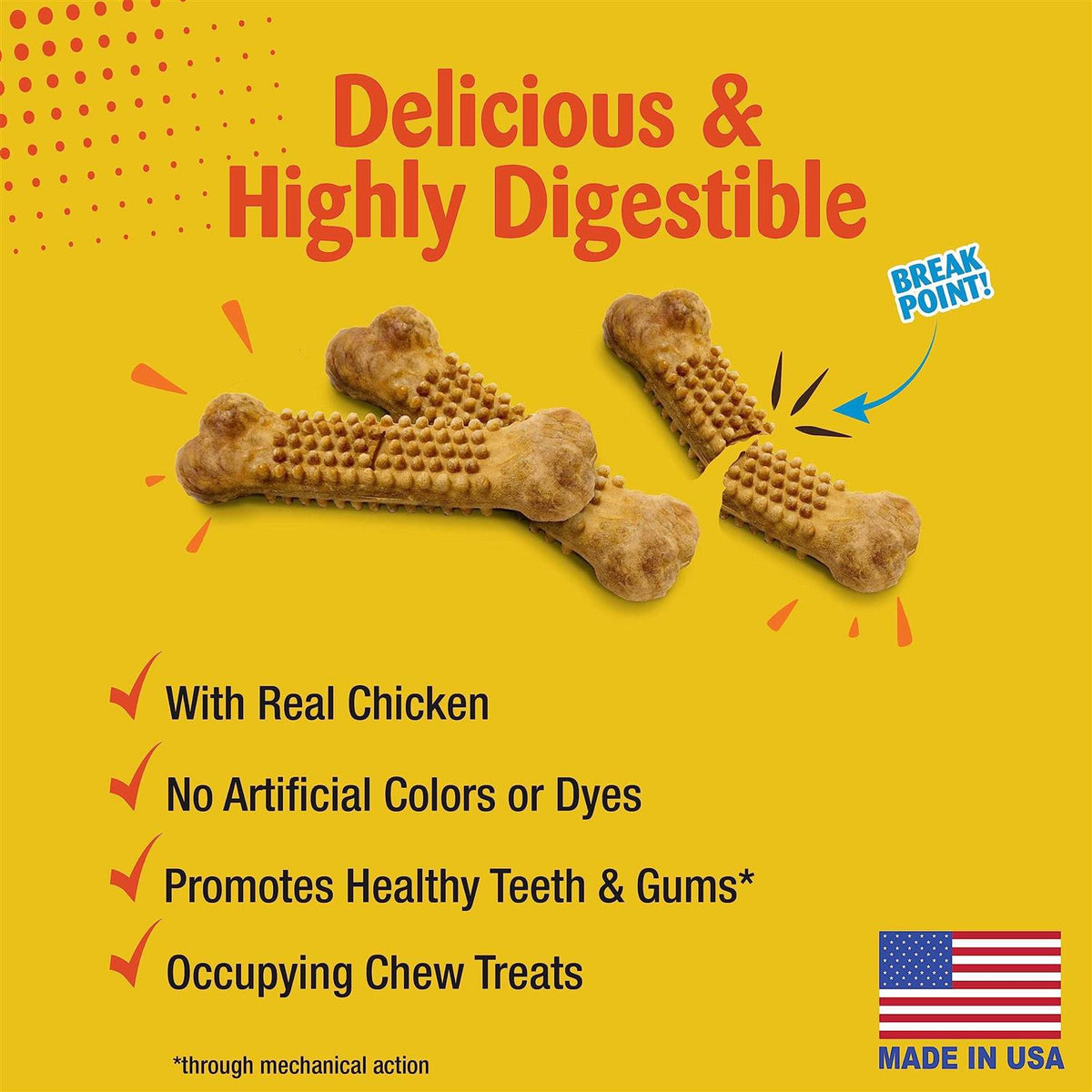 Natural Nubz Dog Treat with Real Chicken S986009