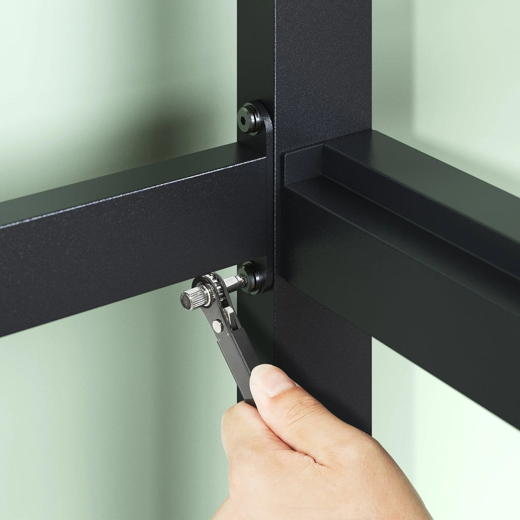 Metal Platform Bed Frame with Headboard B56283
