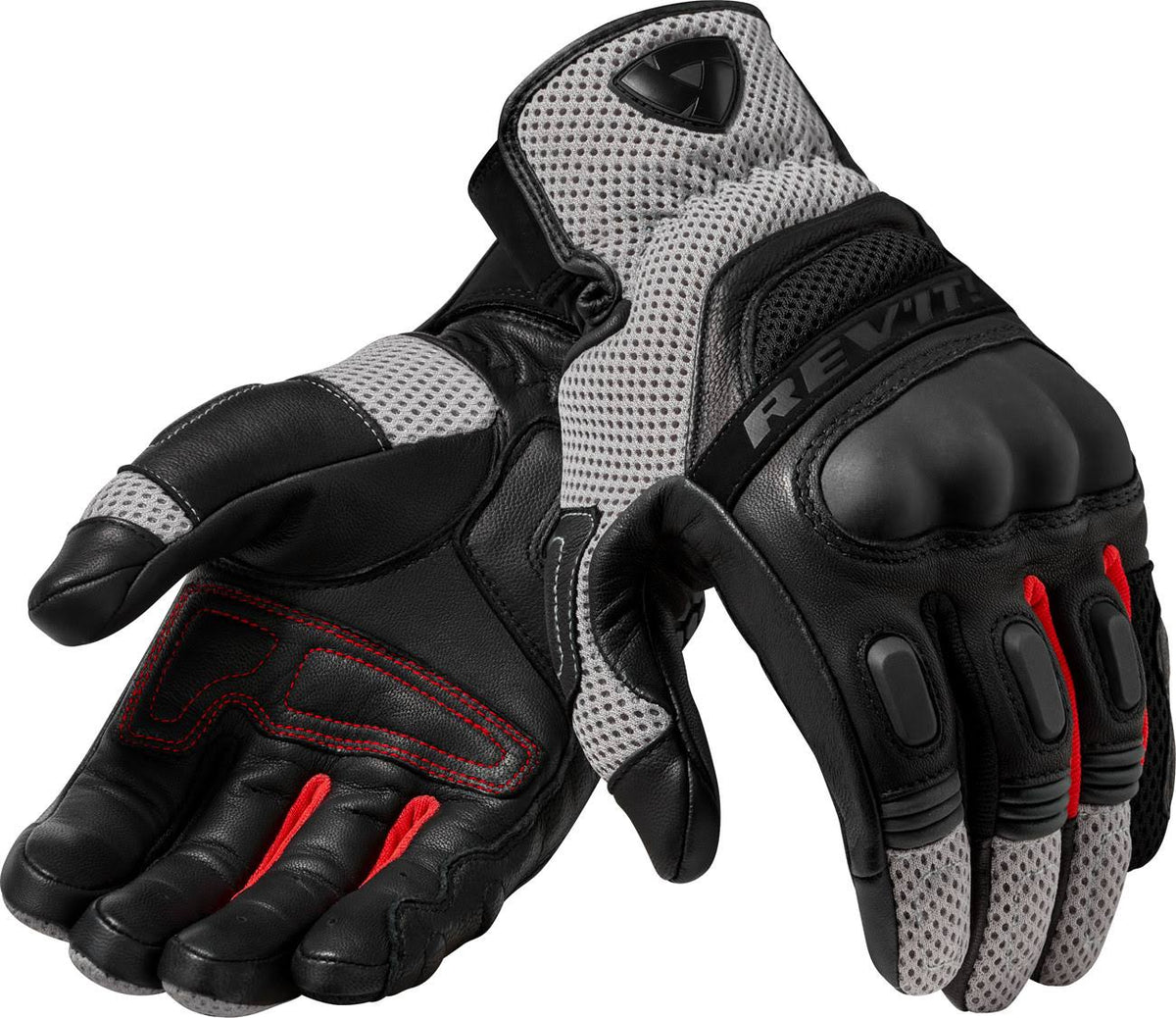 Black Red Motorcycle Gloves I561