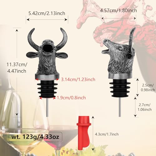 2-in-1 Wine Bottle Pourer and Stopper C160766