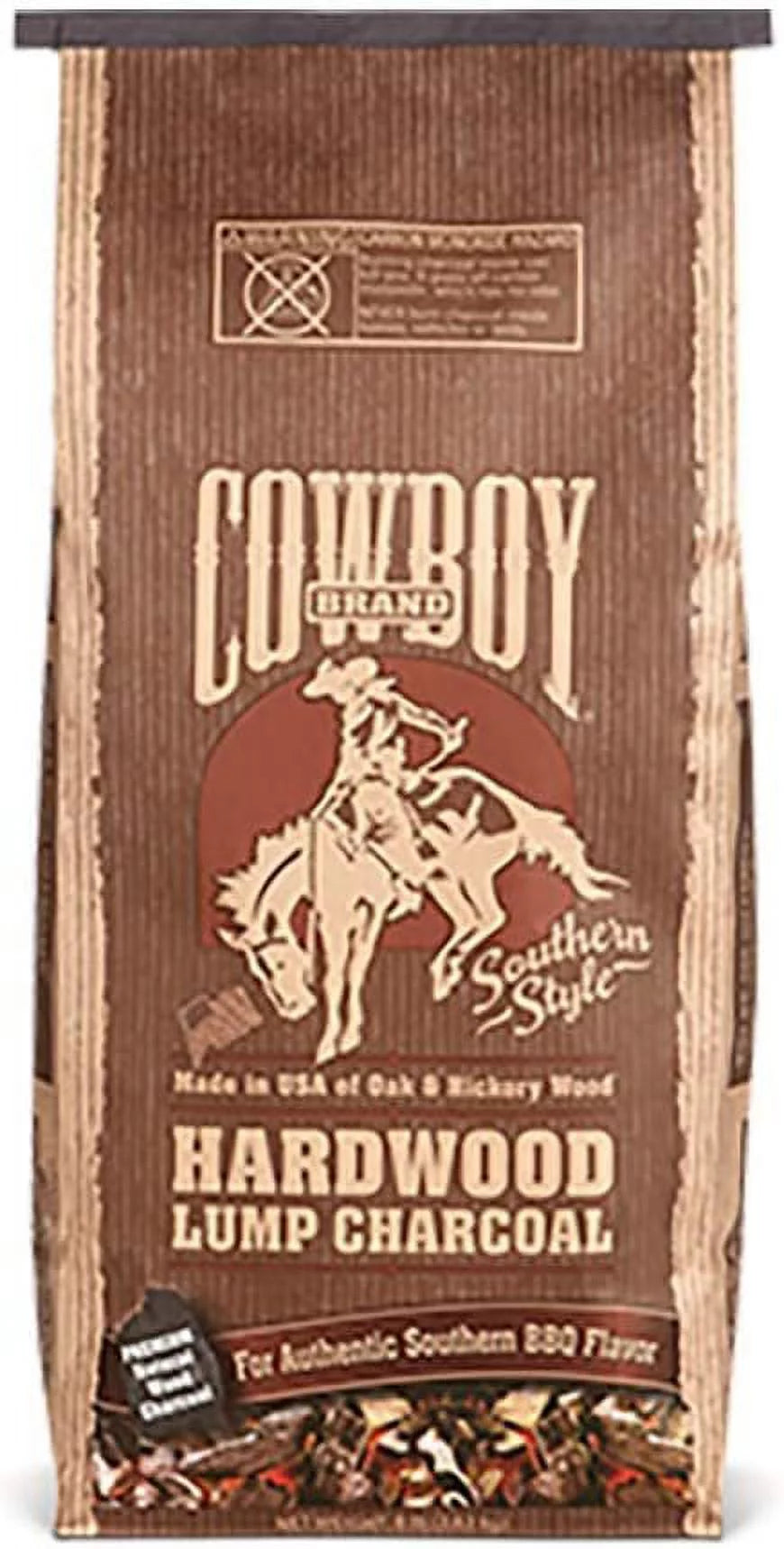 Hardwood Lump Charcoal, 18 lb W112
