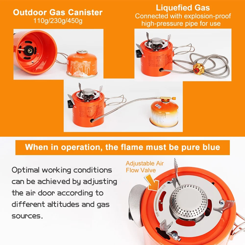 Portable 2000W Camping Stove E218