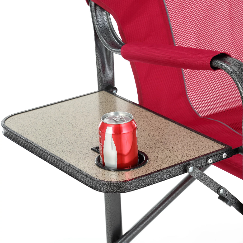 Folding Director's Chair with Side Table and Cooler W4461