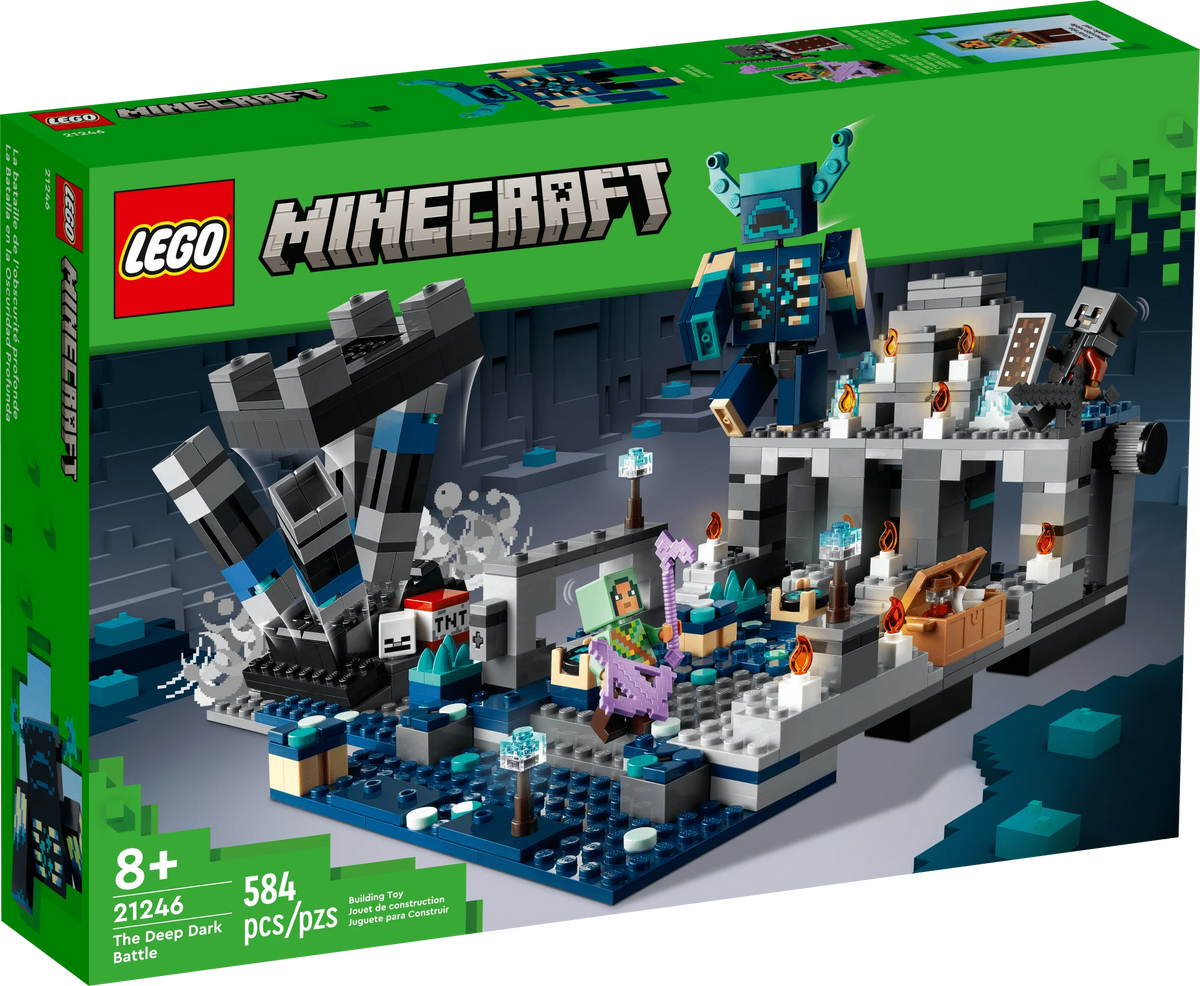 Minecraft Building Toy Set with Warden Figure P991