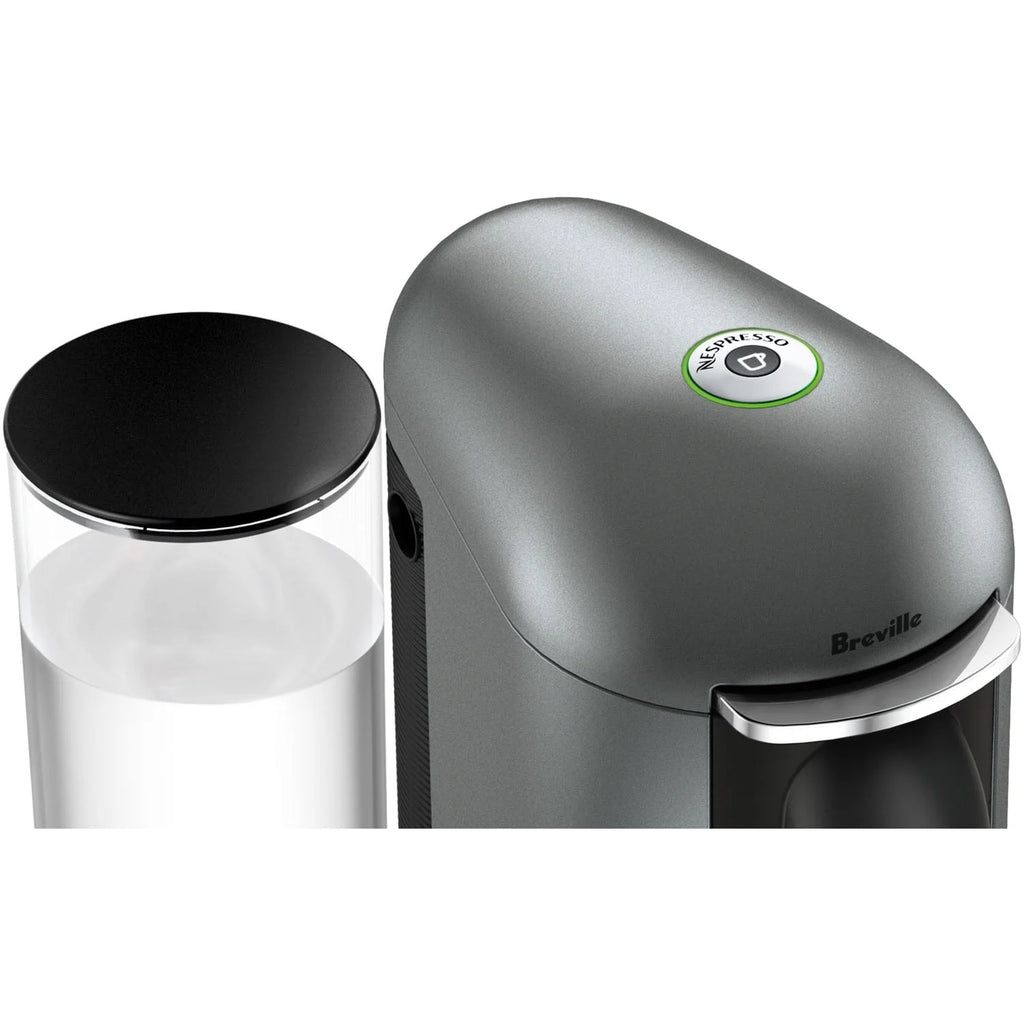 Titanium and Black Coffee & Espresso Single-Serve Machine and Milk Frother L278879