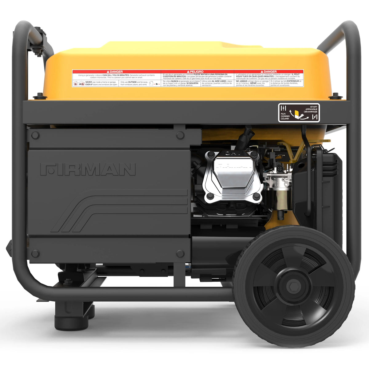 Gas Powered Portable Generator with Wheel Kit H417628